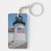 アメリカ、マサチューセッツ、ナンタケット。ブラントポイント キーホルダー (裏面)
