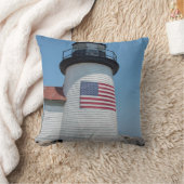 アメリカ、マサチューセッツ、ナンタケット。ブラント点 クッション (ブランケット)