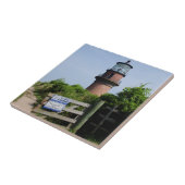 アメリカ、マサチューセッツ、マーサのヴィネヤード、アクインナ。 タイル (側面)