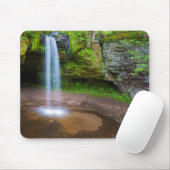 アメリカ、ミシガン。アッパーミシガンの滝 マウスパッド (マウス)