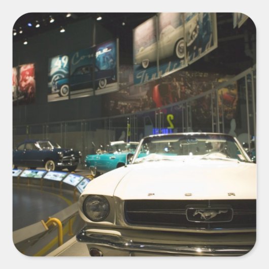 アメリカ、ミシガン、デトロイト：フォード・ルージュ工場ツアー、 スクエアシール (正面)