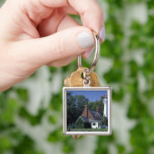 アメリカ、ミシガン、フロン湖。ポートサニラック キーホルダー (手)