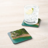 アメリカ、ミシガン。マイナー城岩層 コースター (右側)