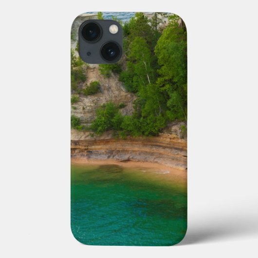 アメリカ、ミシガン。マイナー城岩層 Case-Mate iPhoneケース (裏面)