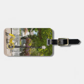 アメリカ、ミシガン、マッキナック島。イエローバイク ラゲッジタグ (正面横)