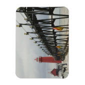 アメリカ、ミシガン、ミシガン湖ショア、グランドヘブン: マグネット (縦)