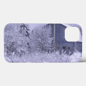 アメリカ、ミシガン、ロチェスターヒルズスノービーブルー Case-Mate iPhoneケース (裏面 (横))