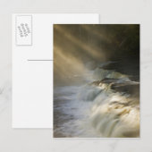 アメリカ、ミシガン、上部半島。日の出 ポストカード (正面/裏面)