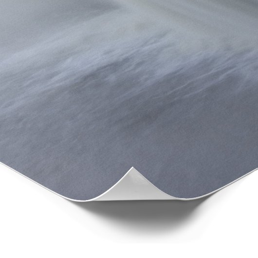 アメリカ、ミシガン、上部半島。秋の日出 ポスター (角)