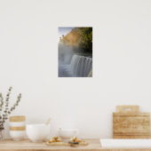 アメリカ、ミシガン、上部半島。秋の日出 ポスター (キッチン)