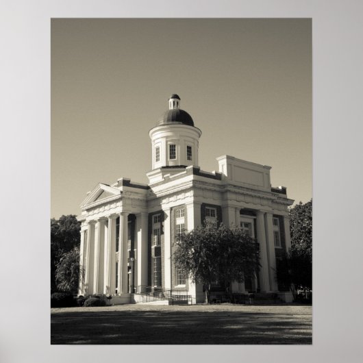 アメリカ、ミシシッピ、カントン。中央のシネマタウン ポスター (正面)