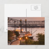 アメリカ、ミシシッピ、ナチェズ。ナチェズアンダーザ ポストカード (正面/裏面)