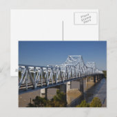 アメリカ、ミシシッピ、ビックスバーグ。I-20ハイウェイ ポストカード (正面/裏面)