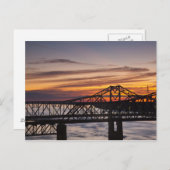 アメリカ、ミシシッピ、ビックスバーグ。I-20ハイウェイ ポストカード (正面/裏面)