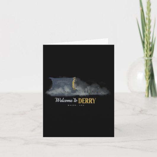 アメリカ メイン州 デリーへようこそ ペニー・ワイズのキャラバン カード (正面)