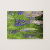 アメリカ、メイン、アカディア国立公園。フィールド ジグソーパズル (横)