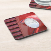 アメリカ、メイン、フクロウの頭。ヘッドライトと部分 コースター (左側)