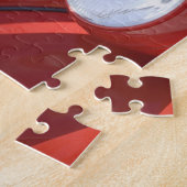 アメリカ、メイン、フクロウの頭。ヘッドライトと部分 ジグソーパズル (側面)