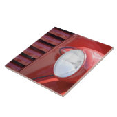 アメリカ、メイン、フクロウの頭。ヘッドライトと部分 タイル (側面)