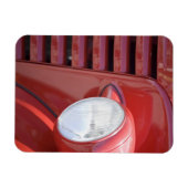 アメリカ、メイン、フクロウの頭。ヘッドライトと部分 マグネット (横)