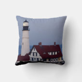 アメリカ,メイン,ポートランド,エリザベス岬,灯台 クッション (裏面)