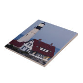 アメリカ，メイン，ポートランド，エリザベス岬，灯台 タイル (側面)