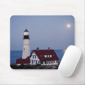 アメリカ，メイン，ポートランド，エリザベス岬，灯台 マウスパッド (マウス)