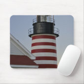 アメリカ、メイン、ルベック。ウェストクォディヘッドライトハウス マウスパッド (マウス)