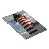 アメリカ、メイン、ルベック。ウェストクオディヘッドリガトハウス ノートブック (右側)