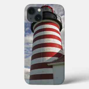 アメリカ、メイン、ルベック。ウェストクオディヘッドリガトハウス iPhone 13ケース