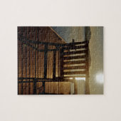 アメリカ、メイン、ロックウッド。～を眺める椅子 ジグソーパズル (横)