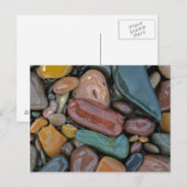 アメリカ、モンタナ州、クラークフォーク川、石 ポストカード (正面/裏面)