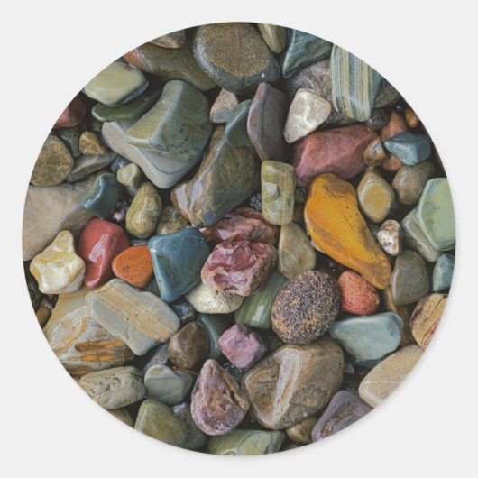 アメリカ,モンタナ,氷河の国立公園,ストーン ラウンドシール (正面)