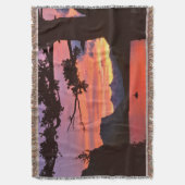 アメリカ、モンタナ、氷河国立公園。横 スローブランケット (正面縦)