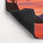 アメリカ、モンタナ、氷河国立公園。横 マウスパッド (コーナー)