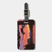 アメリカ、モンタナ、氷河国立公園。横 ラゲッジタグ (正面縦)