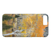 アメリカ ユタ州 アスペン並木とヤナギの茂み Case-Mate iPhoneケース (裏面(横))