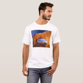 アメリカ ユタ州 アーチーズ国立公園 タレットアーチ Tシャツ (正面フル)
