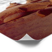 アメリカ、ユタ、アーチス国立公園。一部 ポスター (角)