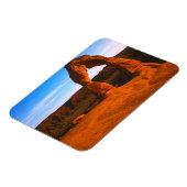 アメリカ、ユタ、アーチ国立公園繊細なアーチ マグネット (左側)