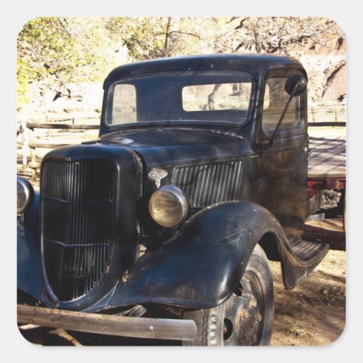 アメリカ，ユタ，キャピトルリーフ国立公園，風光明媚 スクエアシール (正面)