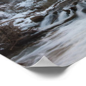 アメリカ、ユタ、シオン国立公園。山の出 ポスター (角)