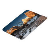 アメリカ、ユタ、シオン国立公園。山の出 マグネット (左側)