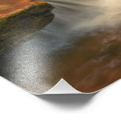 アメリカ、ユタ、シオン国立公園。風光明媚な フォトプリント            (角)