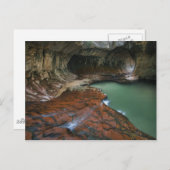 アメリカ、ユタ、シオン国立公園。3から景色 ポストカード (正面/裏面)