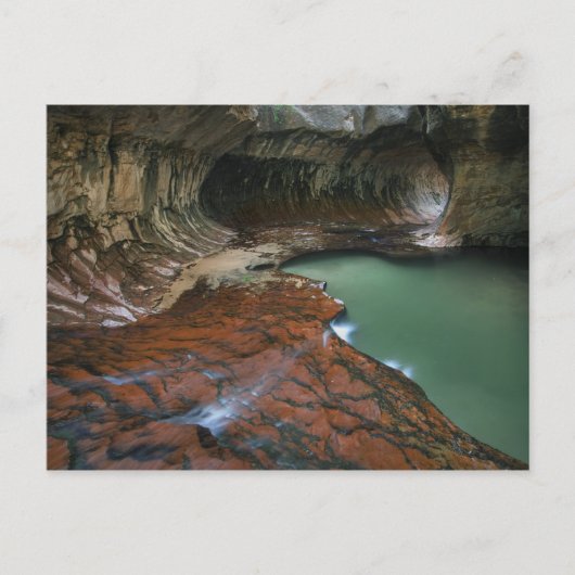 アメリカ、ユタ、シオン国立公園。3から景色 ポストカード (正面)