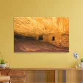 アメリカ、ユタ、シダーメサ、マレ・キャニオン。砂岩 キャンバスプリント (インサイチュ (リビング))
