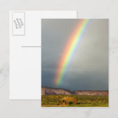 アメリカ、ユタ、モニュメントバレーナバホ・トライバル公園。2 ポストカード (正面/裏面)