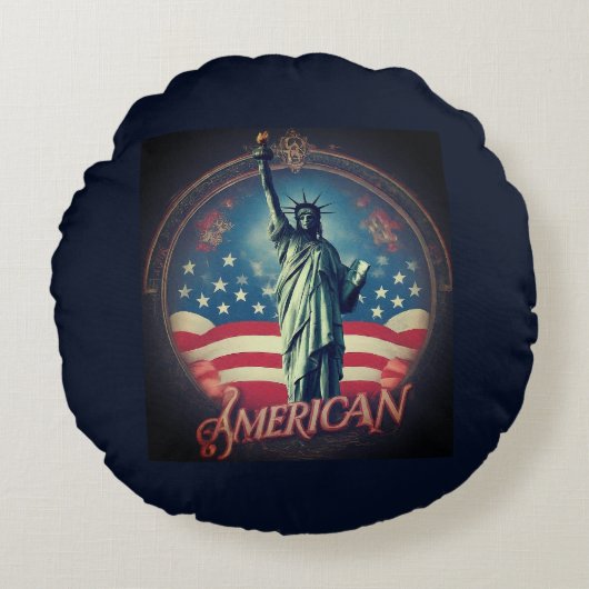アメリカ ラウンドクッション (正面)