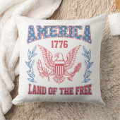 アメリカ・ランド・オブ・ザ・フリー クッション (ブランケット)